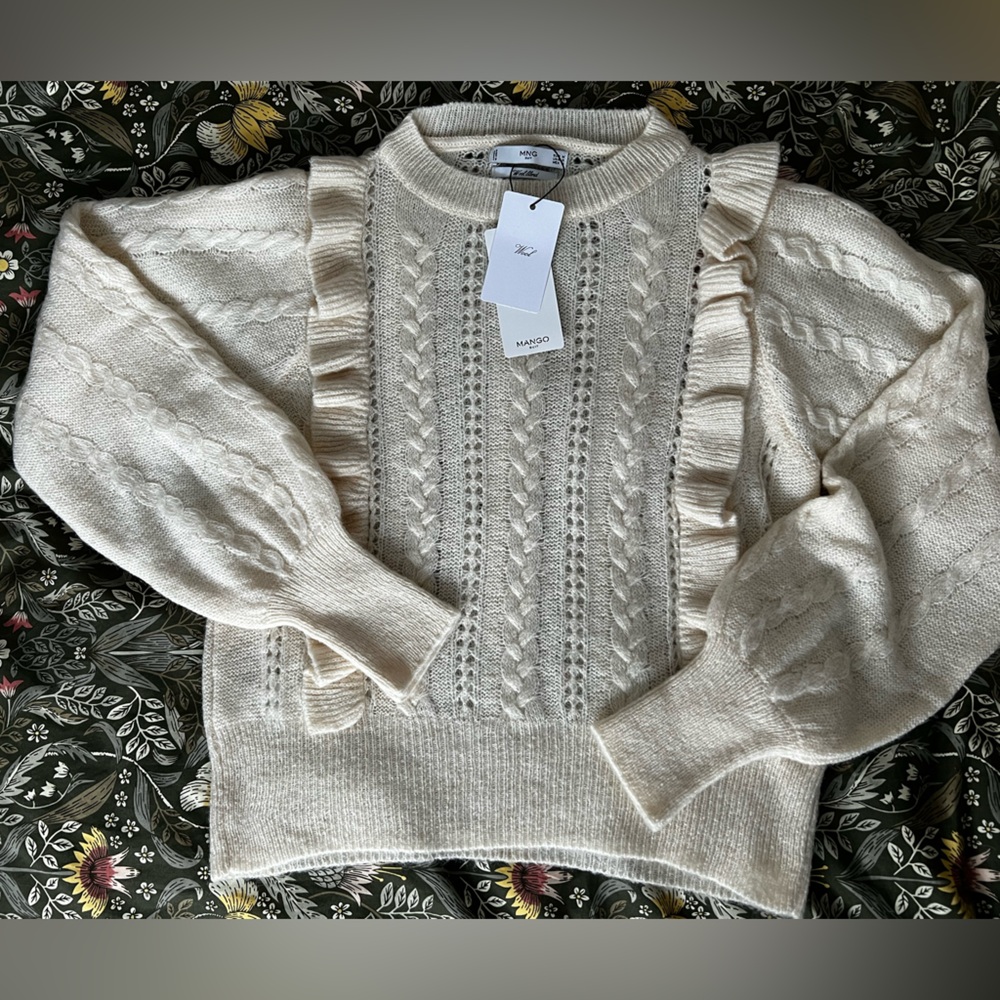 NWT Mango Wool Sweater